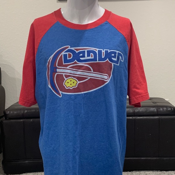 Retro Denver Nuggets Hardwood Classics Shirt XXL - Picture 2 of 3